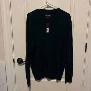COPY - Mens 100% cashmere banana republic emerald green sweater NWT